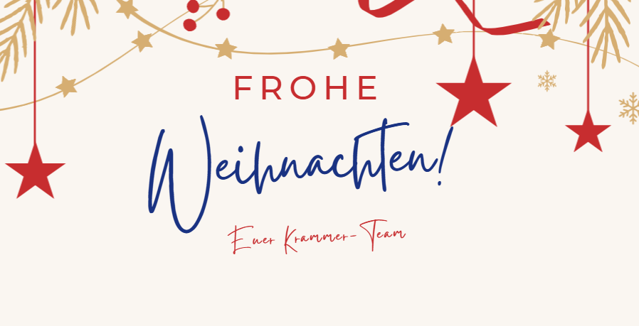 Festliche Grüße und beste Wünsche fürs neue Jahr